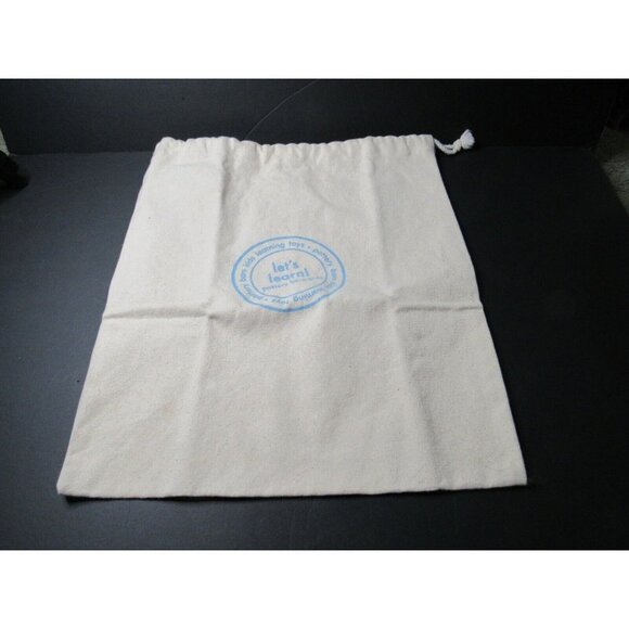 Pottery Barn Kids Canvas Drawstring Bag for Toys